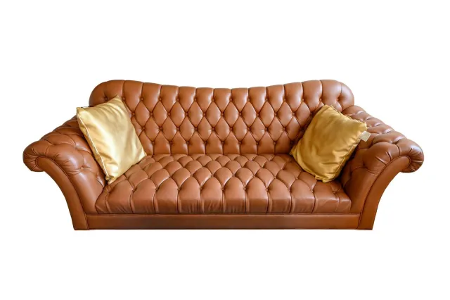 Sofa Chesterfield Kulit